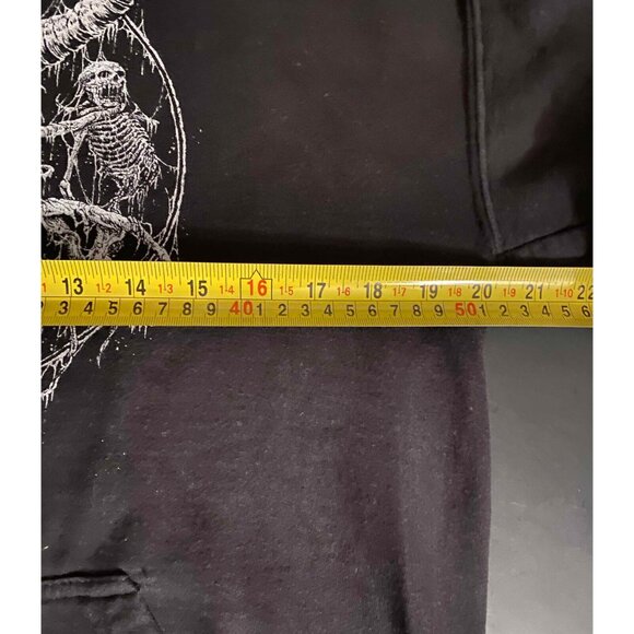 The Hundreds x Mark Riddick Mens M Pullover Hoodie Metal Grunge Y2K - Picture 5 of 6